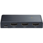 StarTech.com 2-Port 8K HDMI Switch, HDMI 2.1 Switcher 4K 120Hz/8K 60Hz UHD, HDR10+, HDMI Switch 2 In 1 Out, Auto/Manual Source Switching