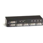 Black Box 4x2 DVI Matrix Switch with Audio and RS-232 Control