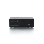 C2G 2-Port UXGA Monitor Splitter/Extender with 3.5mm Audio (Female Input)
