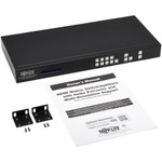 Tripp Lite 4x4 HDMI Matrix Switch/Splitter with Audio Extractor Remote Access and Multi-Resolution Support 4K 60 Hz HDR
