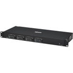 Tripp Lite 4x4 HDMI over Cat6 Matrix Switch Kit, Switch/4x Pigtail Receivers - 4K 60 Hz, HDR, 4:4:4, PoC, 230 ft. (70.1 m), TAA