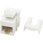 On-Q WP3475WH10 Cat 5e Quick Connect RJ45 Keystone Insert, White (10-Pack)