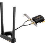 Asus PCE-AXE58BT IEEE 802.11ax Bluetooth 5.2 Tri Band Wi-Fi/Bluetooth Combo Adapter for Computer