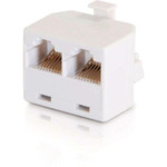 C2G 01938 RJ45 8-pin Modular T-Adapter