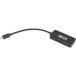 Tripp Lite U444-06N-H4UBC2 USB-C Multiport Adapter HDMI 4K 60 Hz 4:4:4 HDR USB-A 100W PD Charging Black