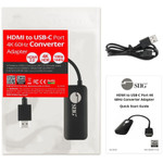 SIIG CB-H21711-S1 HDMI to USB-C Port 4K 60Hz Converter Adapter