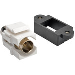 Tripp Lite A230-001-KP BNC Keystone Panel Mount Coupler All-in-One Coaxial F/F 75 Ohms