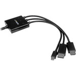 StarTech DPMDPHD2HD 2m 6 ft HDMI - DisplayPort or Mini DisplayPort to HDMI Converter Cable - HDMI - DP or Mini DP to HDMI Adapter