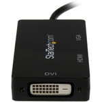 StarTech MDP2VGDVHD Mini DisplayPort Adapter - 3-in-1 - 1080p - Monitor Adapter - Mini DP to HDMI / VGA / DVI Adapter Hub
