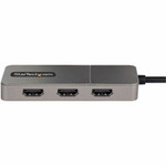 StarTech MST14CD123HD 3-Port USB-C Multi-Monitor Adapter - Type-C to 3x HDMI MST Hub - Triple 4K60Hz HDMI Laptop Display Extender / Splitter - Windows