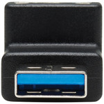 Tripp Lite U324-000-DN USB 3.0 SuperSpeed Adapter - USB-A to USB-A - M/F - Down Angle - Black