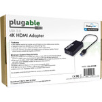 Plugable UGA-4KHDMI USB 3.0 to DisplayPort 4K UHD (Ultra-High-Definition)