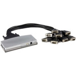 StarTech ICUSB2328 USB to Serial Adapter Hub - 8 Port - DB9 (9-pin) - USB Serial - FTDI USB to RS232 Adapter - USB Serial