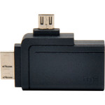 Tripp Lite U053-000-OTG 2-in-1 OTG Adapter USB 3.0 Micro B Male and USB 2.0 Micro B Male to USB A Female