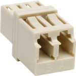 Tripp Lite N455-000-PM Duplex / Simplex Multimode Fiber Coupler Adapter Dual LC/LC