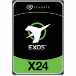 Seagate Exos X24 ST24000NM001H 24 TB Hard Drive - 3.5" Internal - SATA (SATA/600) - Conventional Magnetic Recording (CMR) Method