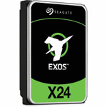 Seagate Exos X24 ST12000NM002H 12 TB Hard Drive - 3.5" Internal - SATA (SATA/600) - Conventional Magnetic Recording (CMR) Method