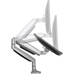 StarTech.com Desk Mount Monitor Arm, Heavy Duty Ergonomic VESA Monitor Arm Single 32" (19.8lb/9kg) Display, Articulating, C-Clamp/Grommet
