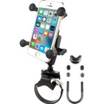 RAM Mounts X-Grip Vehicle Mount for Phone Mount, Handheld Device, iPhone, All-terrain Vehicle (ATV), Utility Vehicle (UTV), Smartphone