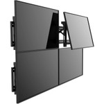 StarTech.com Video Wall Mount - For 45" to 70" Displays - Pop-Out Design - Micro-Adjustment - Steel - VESA Wall Mount - TV Video Wall System