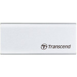 Transcend ESD240C 480 GB Portable Solid State Drive - External - Silver