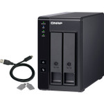 QNAP 2 Bay USB Type-C Direct Attached Storage with Hardware RAID