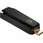 MSI AXE5400WIFIUSB AXE5400 IEEE 802.11 a/b/g/n/ac/ax Tri Band Wi-Fi Adapter for Computer/Notebook