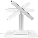CTA Digital Desk Mount, Dual USB Hub & Security Enclosure for iPad Gen 7-10 & More