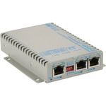 Omnitron Systems 2000-12 OmniConverter Unmanaged 30W Gigabit PoE Extender with Booster Technology