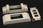Wiremold V2407-3TJ 2400 Device Bracket and Frame Fitting in Ivory