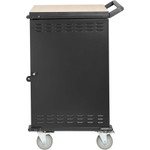 Tripp Lite Locking Storage Cart for Mobile Devices, Laptops, Chromebooks and AV Equipment - Black