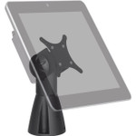 HAT Design Works 9190 Counter Mount for Monitor, Kiosk, POS System, Signature Capture Device - Vista Black