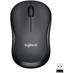 Logitech 910-006127 M220 SILENT Wireless Mouse - 2.4 GHz with USB Receiver - 1000 DPI Optical Tracking - 18-Month Battery - Ambidextrous - Compatible with PC - Mac - Laptop (Off-white)