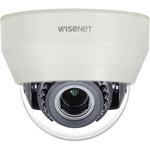 Wisenet SCD-6085R 2 Megapixel Indoor HD Surveillance Camera - Dome - Ivory