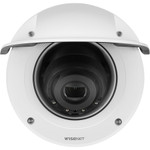 Wisenet XNV-6081R 2 Megapixel Outdoor HD Network Camera - Color, Monochrome - Dome - White