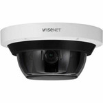 Wisenet PNM-9085RQZ1 5 Megapixel Network Camera - Color - White - TAA Compliant