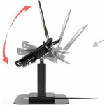 CTA Digital Laptop Desk Mount with USB Ports and Built-in Cooling Fan