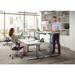 Fellowes High Pressure Laminate Desktop White - 48"x24"