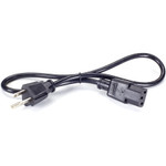 Black Box EPXR30 North American Power Cord - NEMA 5-15P to IEC-60320-C13 - 2.0-ft. (0.6-m)