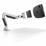 Compulocks Mounting Arm for iPad 3, iPad 4, iPad (5th Generation), iPad (6th Generation), iPad (10th Generation), Enclosure - Black