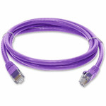 AddOn AOT-4FCAT6-VIO 4ft RJ-45 (Male) to RJ-45 (Male) Straight Violet Cat6 UTP Copper TAA Compliant Patch Cable