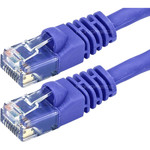 Monoprice 2163 Cat5e 24AWG UTP Ethernet Network Patch Cable, 50ft Purple
