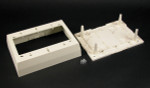 Wiremold 2348-3 Three Gang Deep Device Box Fitting in Ivory