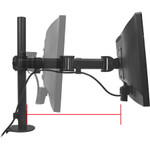 SIIG Dual Monitor Articulating Desk Mount - 13" to 27"