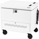 Bretford TVTL30CADUSB-AW CUBE Toploader Cart with Caddies Pre-Wired - TVTL30CADUSB