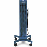 Bretford CTWR800USBC-TZ CUBE Tower Pre-Wired Mobile Charging Station