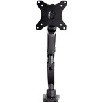 StarTech.com Desk Mount Monitor Arm with 2x USB 3.0 ports, Slim Single Monitor VESA Mount up to 34" (17.6lb/8kg) Display, C-Clamp/Grommet