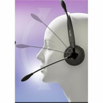 Adesso Headset with Push to talk, Volume +/-, Answer/End Call Controls