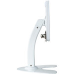 CTA Digital Desk Mount for iPad Air, iPad Pro, Card Reader - White