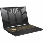 TUF Gaming F15 FX507 FX507ZC-RS51 15.6" Rugged Gaming Notebook - Full HD - Intel Core i5 12th Gen i5-12500H - 8 GB - 512 GB SSD - Mecha Gray